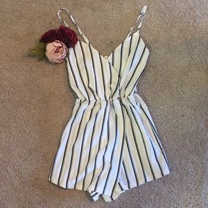 Striped Romper